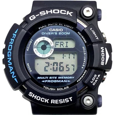 Pre-owned Casio G-shock Navy Wristwatch () In Multi