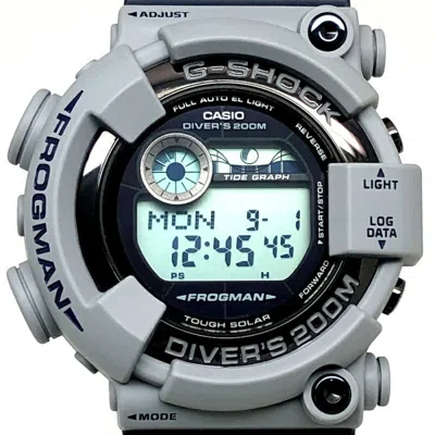 Pre-owned Casio G-shock Navy Wristwatch () In Multi