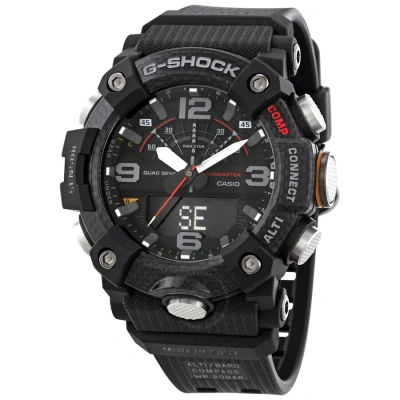 Casio G-shock Perpetual Alarm World Time Chronograph Quartz Analog-digital Black Dial Men's Watch Gg In Black / Digital