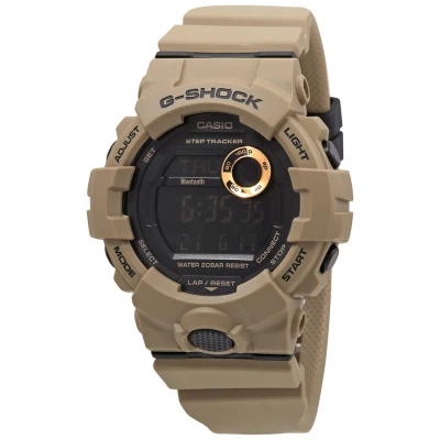 Casio G-shock Perpetual Alarm World Time Chronograph Quartz Digital Men's Watch Gbd800uc-5 In Black / Brown / Digital