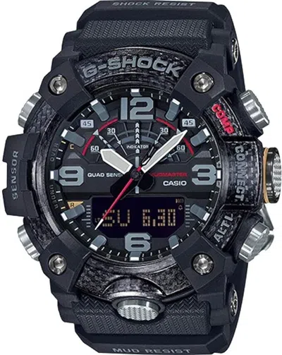 Pre-owned Casio G-shock Perpetual Alarm World Time Chronograph Quartz Mens Watch Ggb100-1a