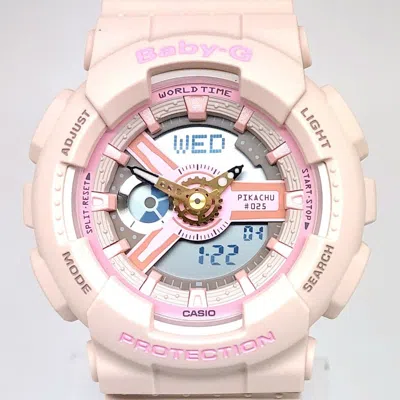 Pre-owned Casio G-shock () In Pink