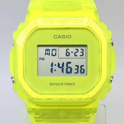 Pre-owned Casio G-shock () In Yellow
