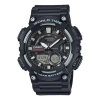 Casio G Shock Quartz Sports Mens Black Analog