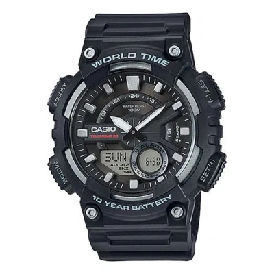 Casio G Shock Quartz Sports Mens Black Analog