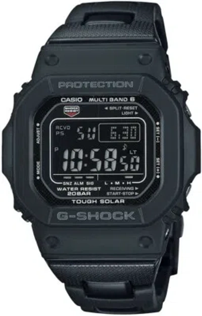 Pre-owned Casio G-shock Radio Solar Gw-m5610ubc-1jf Men\\\\\\\'s Watch Black Japan Import