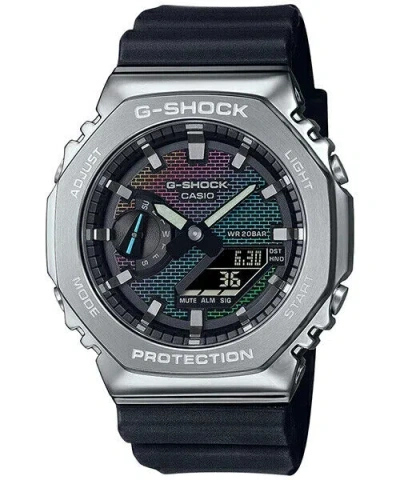 Pre-owned Casio G-shock Rainbow Brick Wall Gm-2100rw-1ajf Pls
