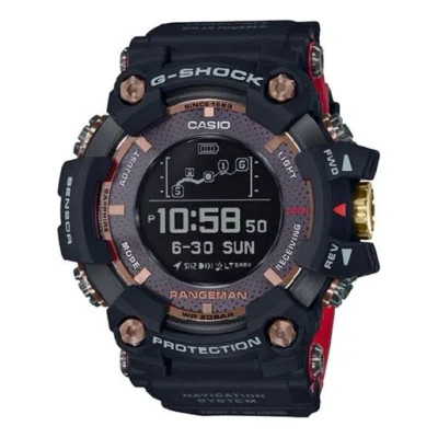 Casio G-shock Rangeman 'black' In Blue