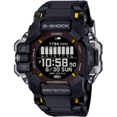 Pre-owned Casio G-shock Rangeman Gpr-h1000-1jr Bluetooth Gps Radio Solar Watch 53.2mm
