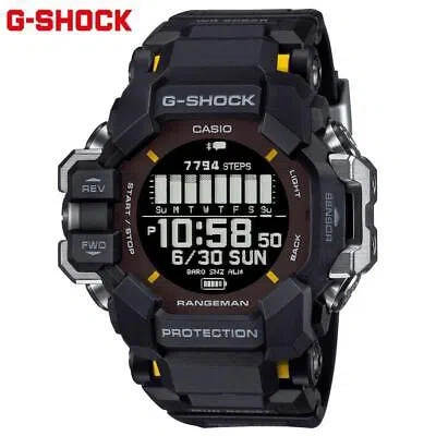 Pre-owned Casio G-shock Rangeman Radio Solar Watch Men's Gpr-h1000-1jr Master Of