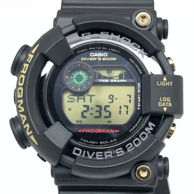 Pre-owned Casio G-shock Resin Stainless Steel Wristwatch () In Multi