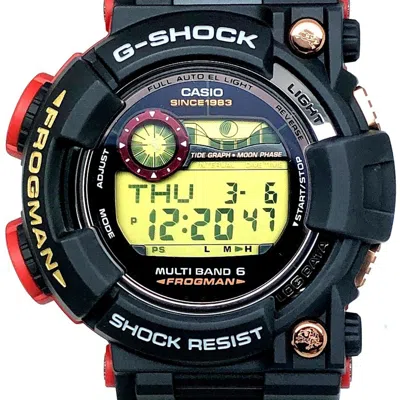 Pre-owned Casio G-shock Resin Stainless Steel Wristwatch () In Multi