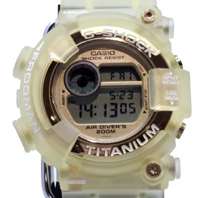 Pre-owned Casio G-shock Resin Titanium Wristwatch ()