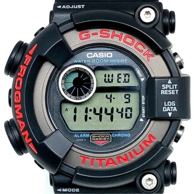Pre-owned Casio G-shock Resin Titanium Wristwatch () In Multi