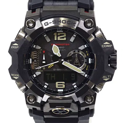 Pre-owned Casio G-shock Resin Wristwatch () In Black