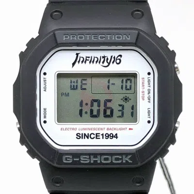 Pre-owned Casio G-shock Resin Wristwatch () In Black