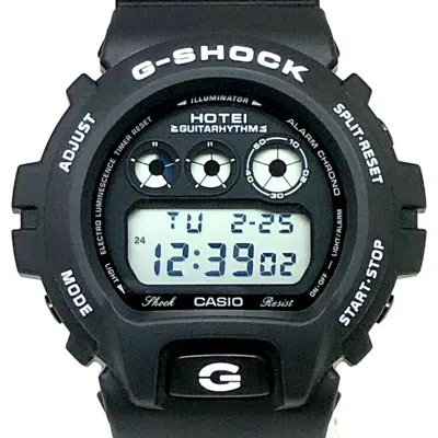 Pre-owned Casio G-shock Resin Wristwatch () In Black