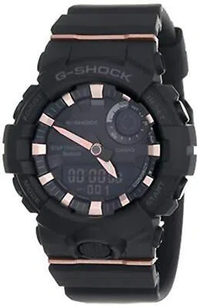 Pre-owned Casio G-shock S-series Analog-digital Black Dial Women's Watch-gma-b800-1adr