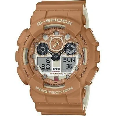 Pre-owned Casio G-shock Shiba Inu Akashiba Ga-100shb-5ajr Digi Ana Men's Watch 2024 Jp