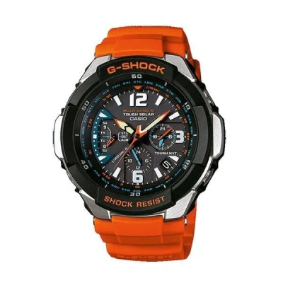 Pre-owned Casio G-shock Sky Cockpit Radio Solar Gw-3000m-4a