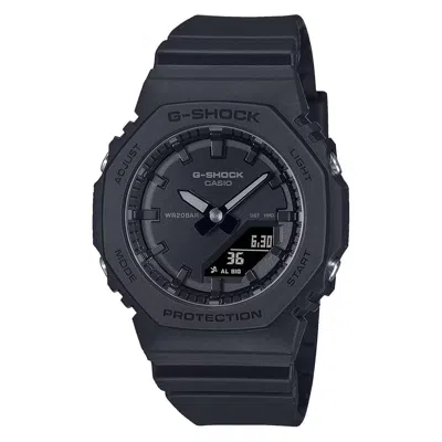 Casio G-shock Slim Series Ana-digi Ladies Watch In Black
