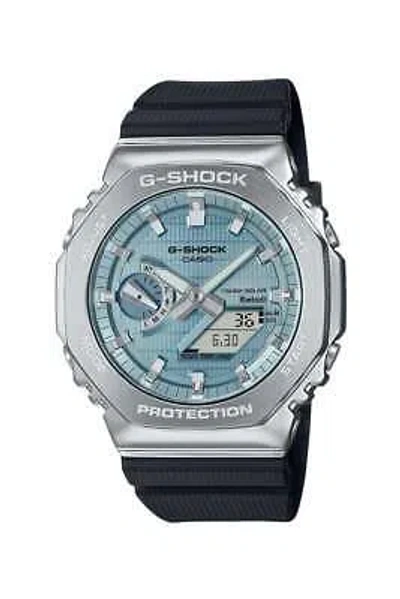 Pre-owned Casio G-shock Solar & Bluetooth Watch Gbm-2100a-1a2er