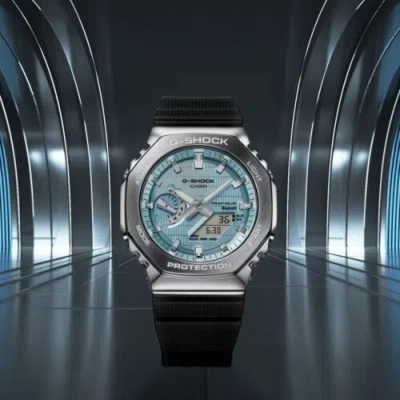 Pre-owned Casio G-shock Solar & Bluetooth Watch Gbm-2100a-1a2er Release