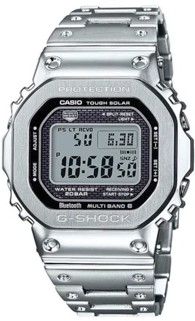 Pre-owned Casio G-shock Solar Radio Toughness Watch Gmw-b5000d-1