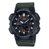 Casio G Shock Sports Waterproof Mens Blackgreen Analog/digital Combo