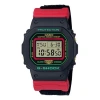 Casio G-shock Square 'black Red' In Black