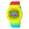 Casio G-shock Square 'yellow' In Green