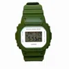 Casio G-shock Stainless Steel Wristwatch In Green