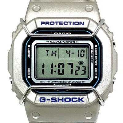 Pre-owned Casio G-shock Stainless Steel Wristwatch ()