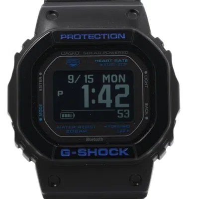 Pre-owned Casio G-shock Stainless Steel Wristwatch () In Black