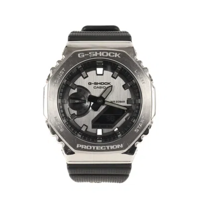 Pre-owned Casio G-shock Stainless Steel Wristwatch () In Silver