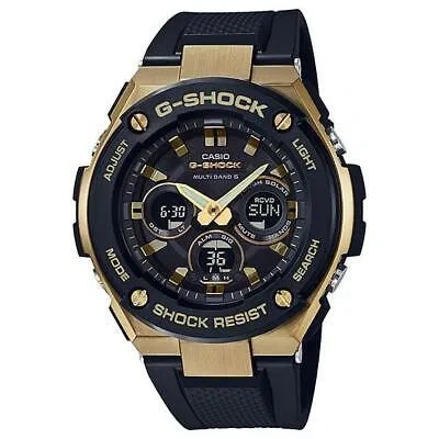Pre-owned Casio G-shock Steel Gst-w300g-1a9jf Men Watch In Box