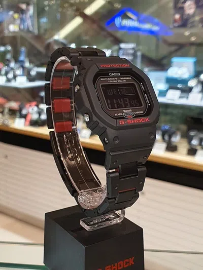 Pre-owned Casio G-shock Strap Men Watch Gw-b5600hr-1dr Original