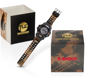 Pre-owned Casio G-shock Team Land Cruiser Toyota Collaboration Gw9500tlc-1 Limited Edition