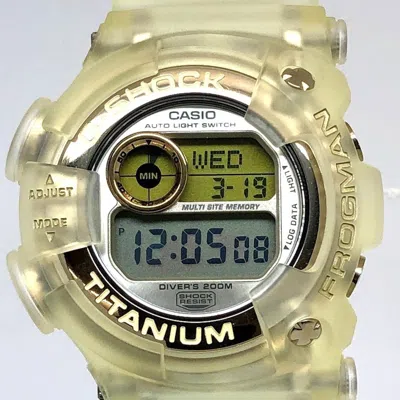 Pre-owned Casio G-shock Titanium () In Multi