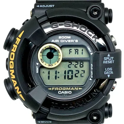 Pre-owned Casio G-shock Titanium Wristwatch () In Black