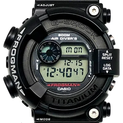 Pre-owned Casio G-shock Titanium Wristwatch () In Black