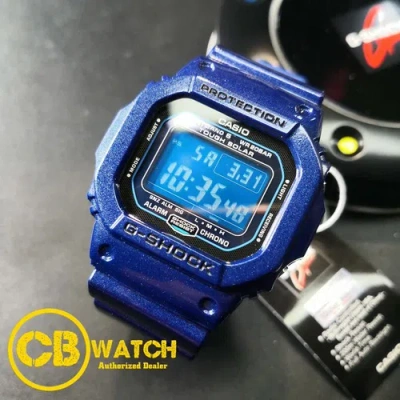 Pre-owned Casio G-shock Tough Solar Radio Controlled Multiband 6 Men's Watch Gw-m5610cc-2