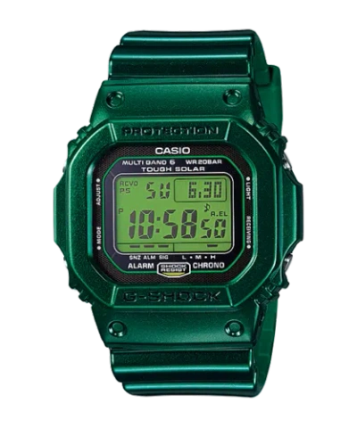Pre-owned Casio G-shock Tough Solar Radio Controlled Multiband 6 Men's Watch Gw-m5610cc-3