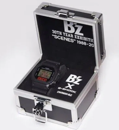 Pre-owned Casio G-shock Watch Dw-5600 Black B'z 30th Year Exhibition Limited Model Japan