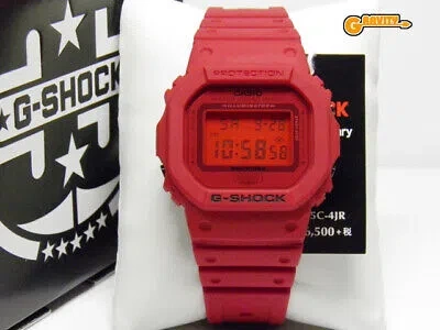 Pre-owned Casio G-shock Watch Dw-5635c-4jr 35th Anniversary Limited Red Out Jp