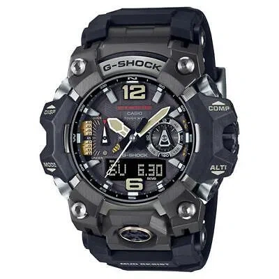 Pre-owned Casio G-shock Gwg-b1000-1ajf Master Of G-land Mudmaster Radio Solar Men Watch