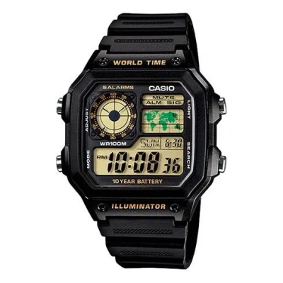 Casio G Shock Waterproof Mens Black Digital