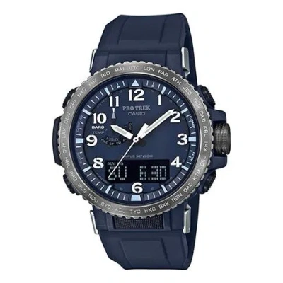 Casio G Shock Waterproof Sports Solar Powered Mens Blue Analog/digital Combo