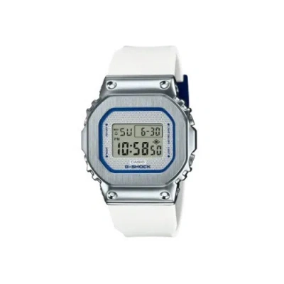 Pre-owned Casio G-shock Woman Resin Band Digital Wrist Watch Gm-s5600lc-7dr