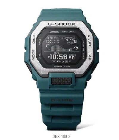 Pre-owned Casio G-shock Wrist Watch Resin Band Gbx-100-2dr